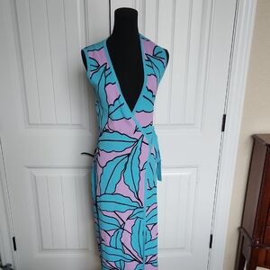 Diane Von Furstenberg Wrap.dress Sz S